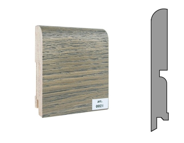 Плинтус шпонированный  Finitura/Финитура 120х15х2400мм арт.021